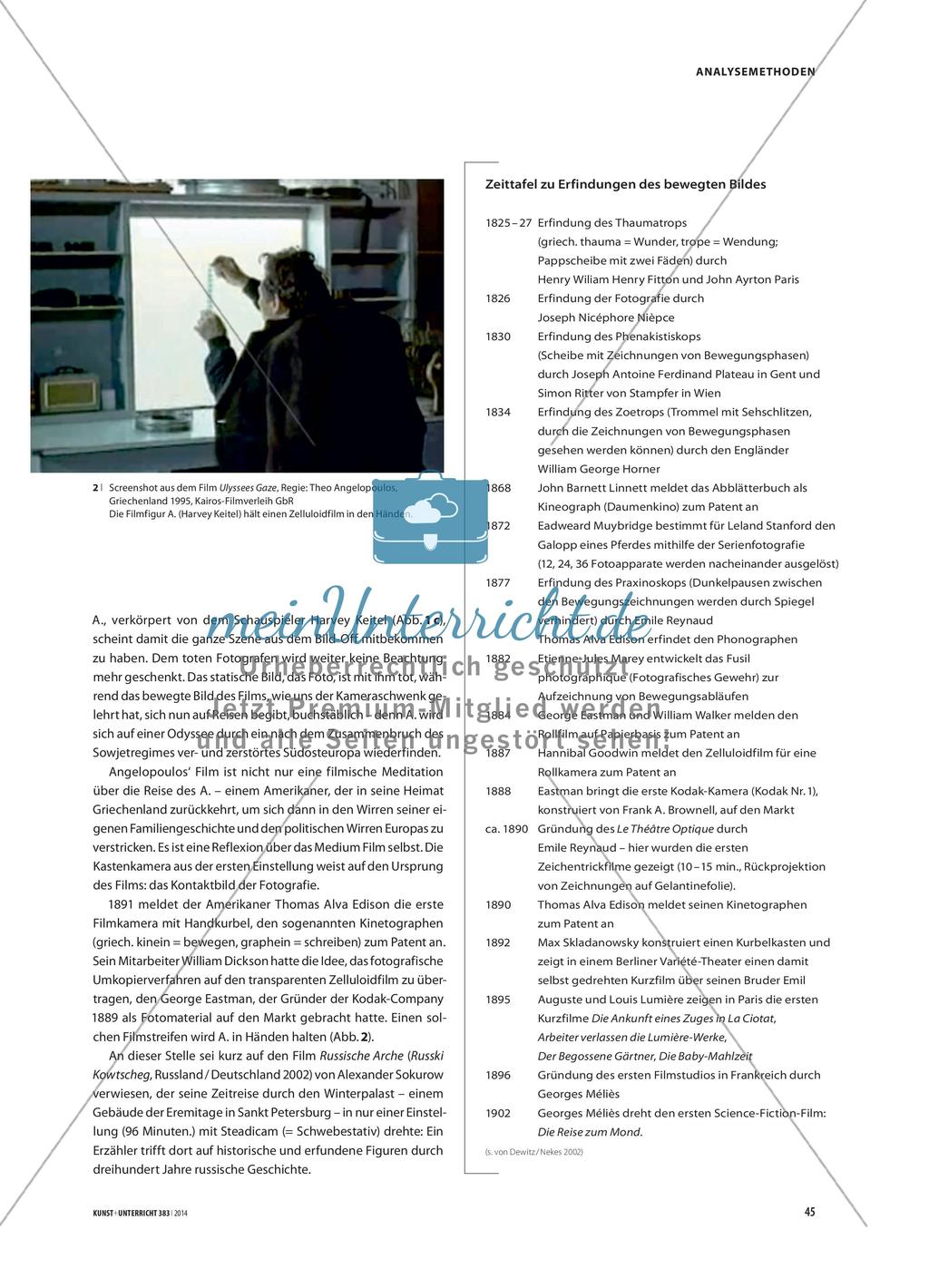 Film – Kompositionsanalyse in Bewegung: Analyse- und Interpretationsmodelle im Großraum Kunst Preview 2