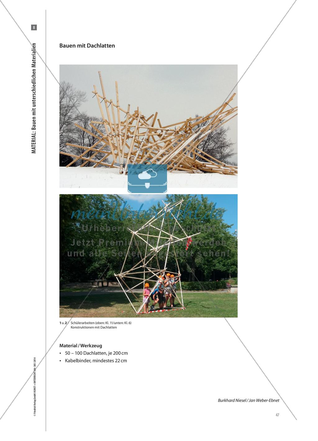 Bauen mit unterschiedlichen Materialien Preview 10