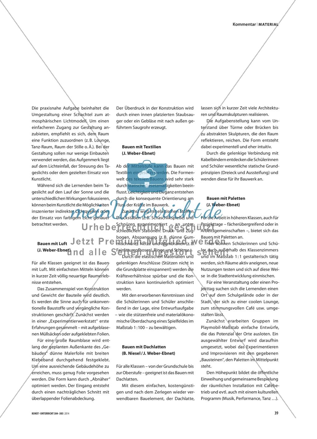 Bauen mit unterschiedlichen Materialien Preview 2