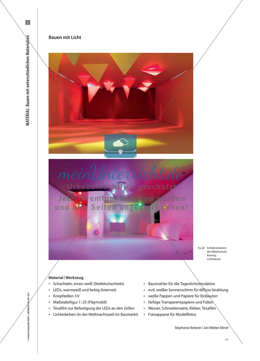 Bauen mit unterschiedlichen Materialien Preview 7