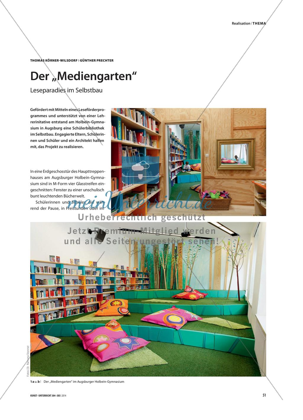 Der „Mediengarten“ - Leseparadies im Selbstbau Preview 1