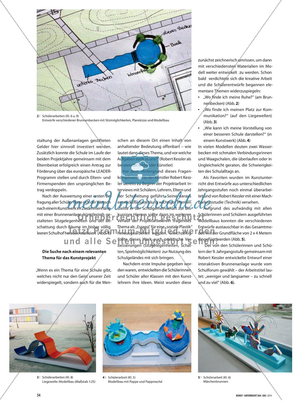 Kunstprojekt Ammersee-Gymnasium - Gestaltung der Außenanlagen Preview 2