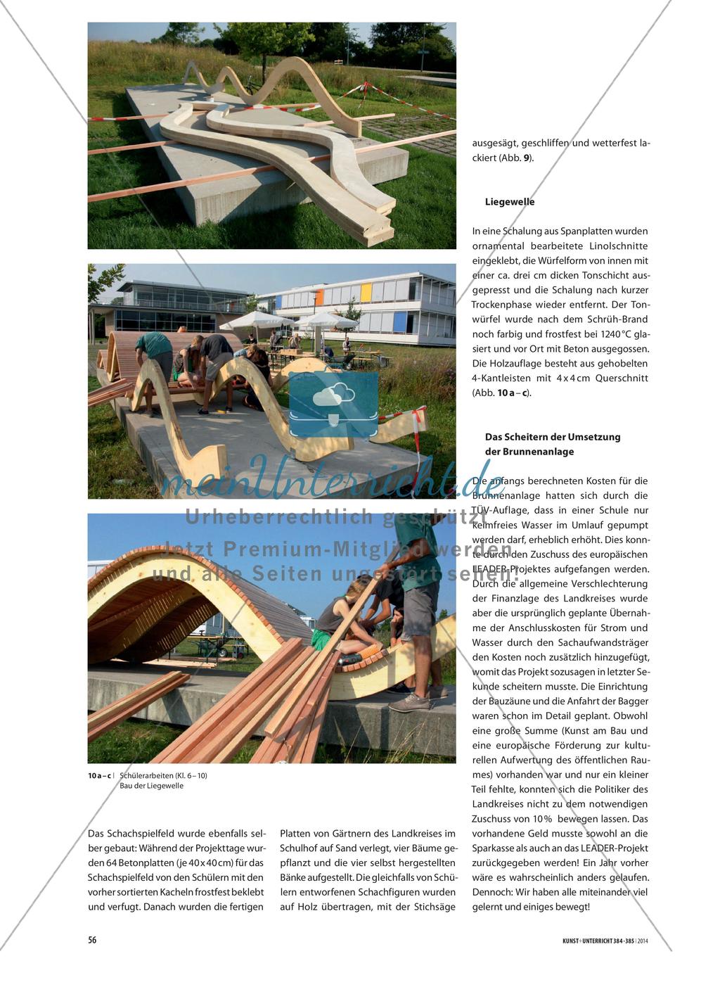 Kunstprojekt Ammersee-Gymnasium - Gestaltung der Außenanlagen Preview 4