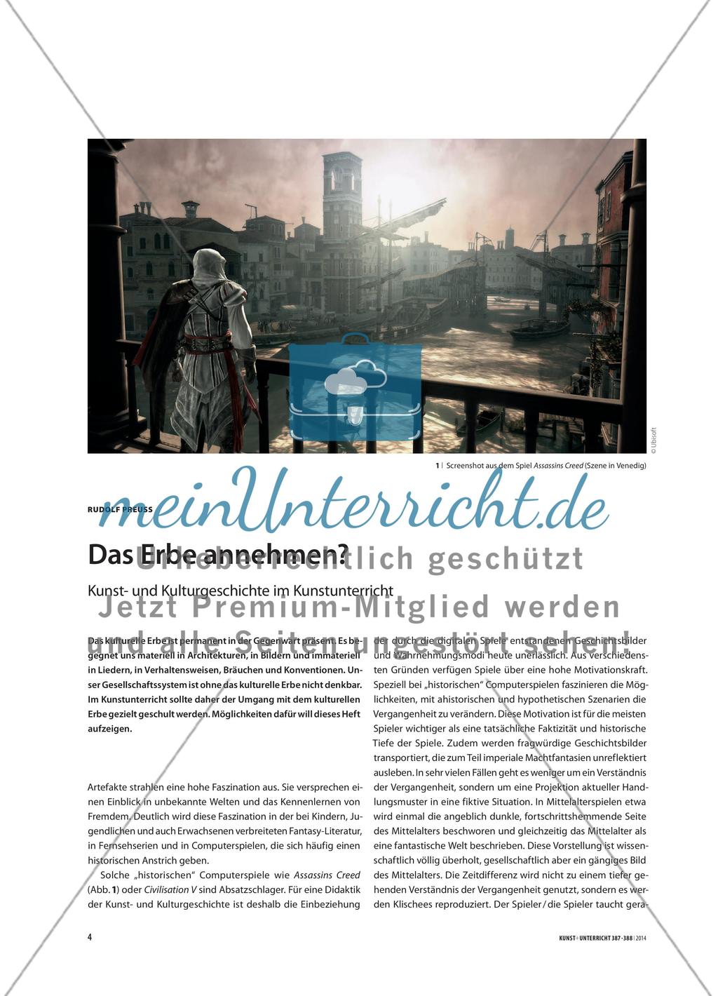 Das Erbe annehmen? - Kunst- und Kulturgeschichte im Kunstunterricht Preview 1