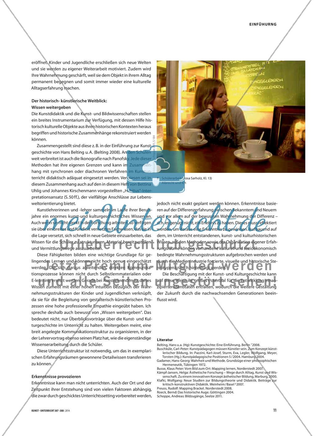 Das Erbe annehmen? - Kunst- und Kulturgeschichte im Kunstunterricht Preview 8