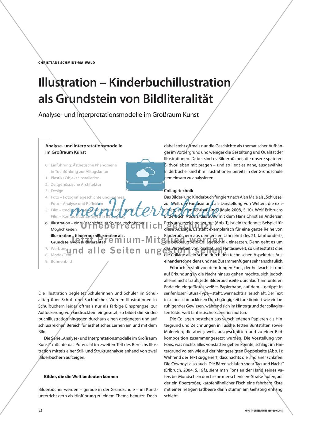 Illustration – Kinderbuchillustration als Grundstein von Bildliteralität Preview 1