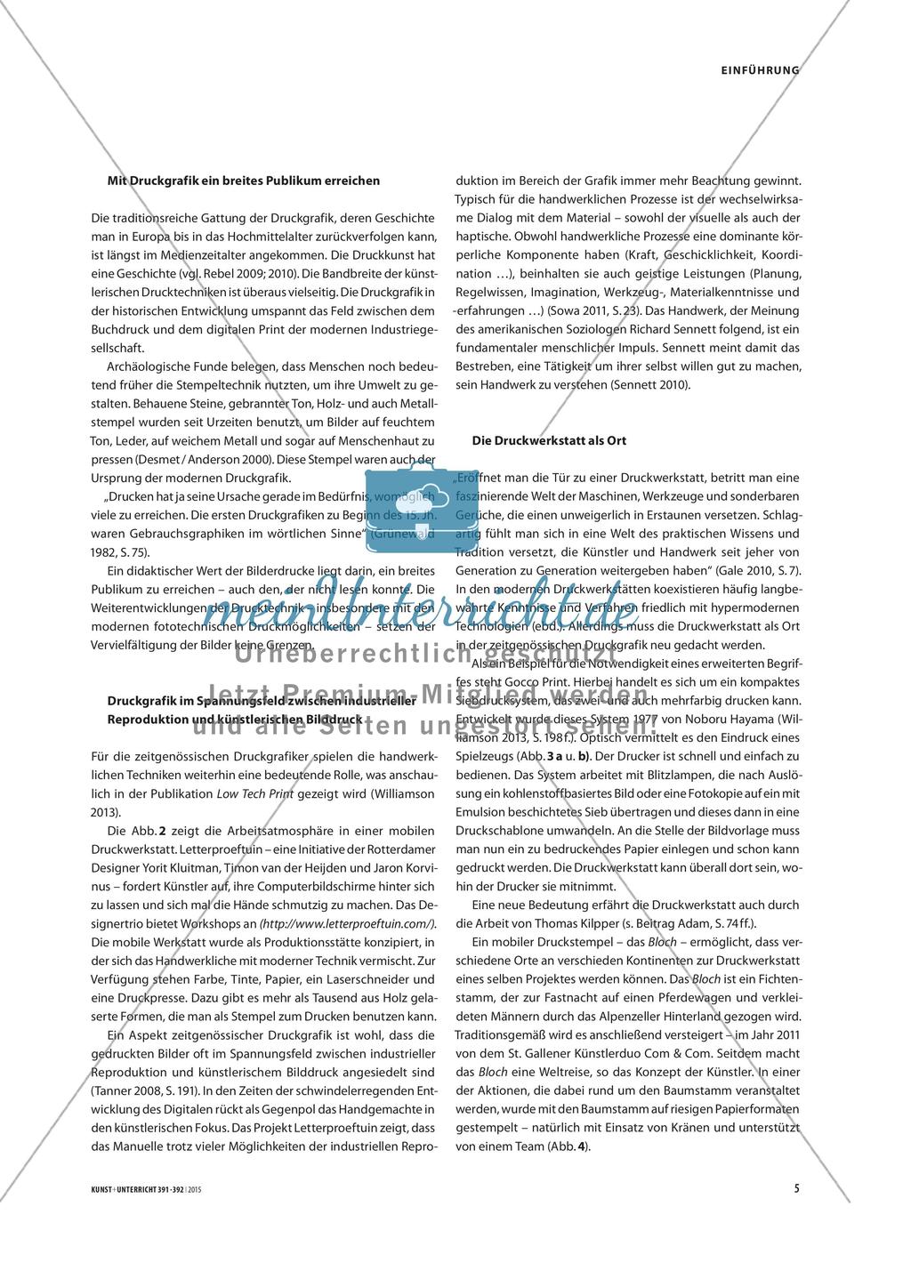 Der Dialog mit Material - Manuelle Druckgrafik im Zeitalter der digitalen Möglichkeiten Preview 2