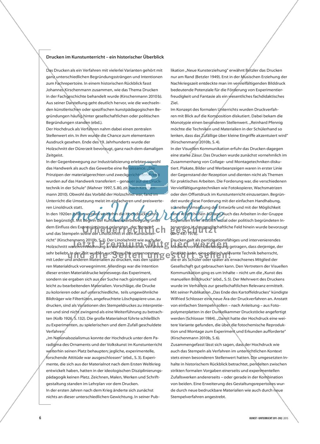 Der Dialog mit Material - Manuelle Druckgrafik im Zeitalter der digitalen Möglichkeiten Preview 3