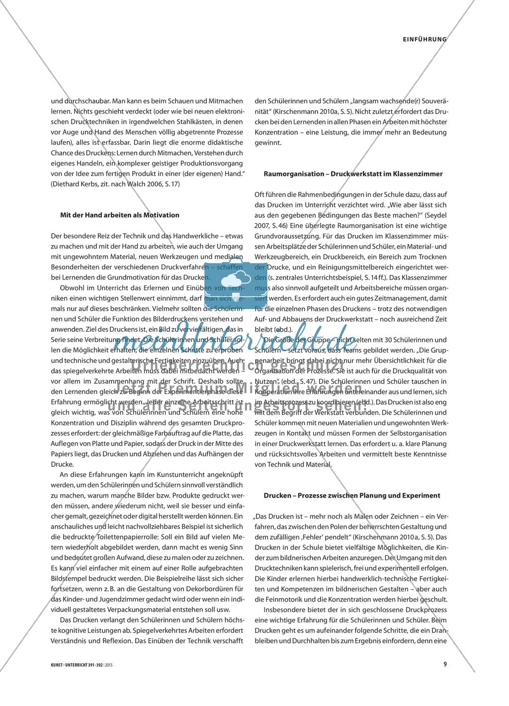 Der Dialog mit Material - Manuelle Druckgrafik im Zeitalter der digitalen Möglichkeiten Preview 6