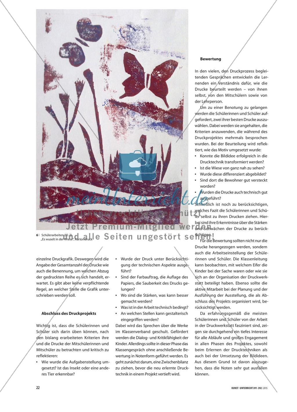 Auf Wiesen-Safari - Von einer Zeichnung zum reproduzierbaren Bild Preview 9