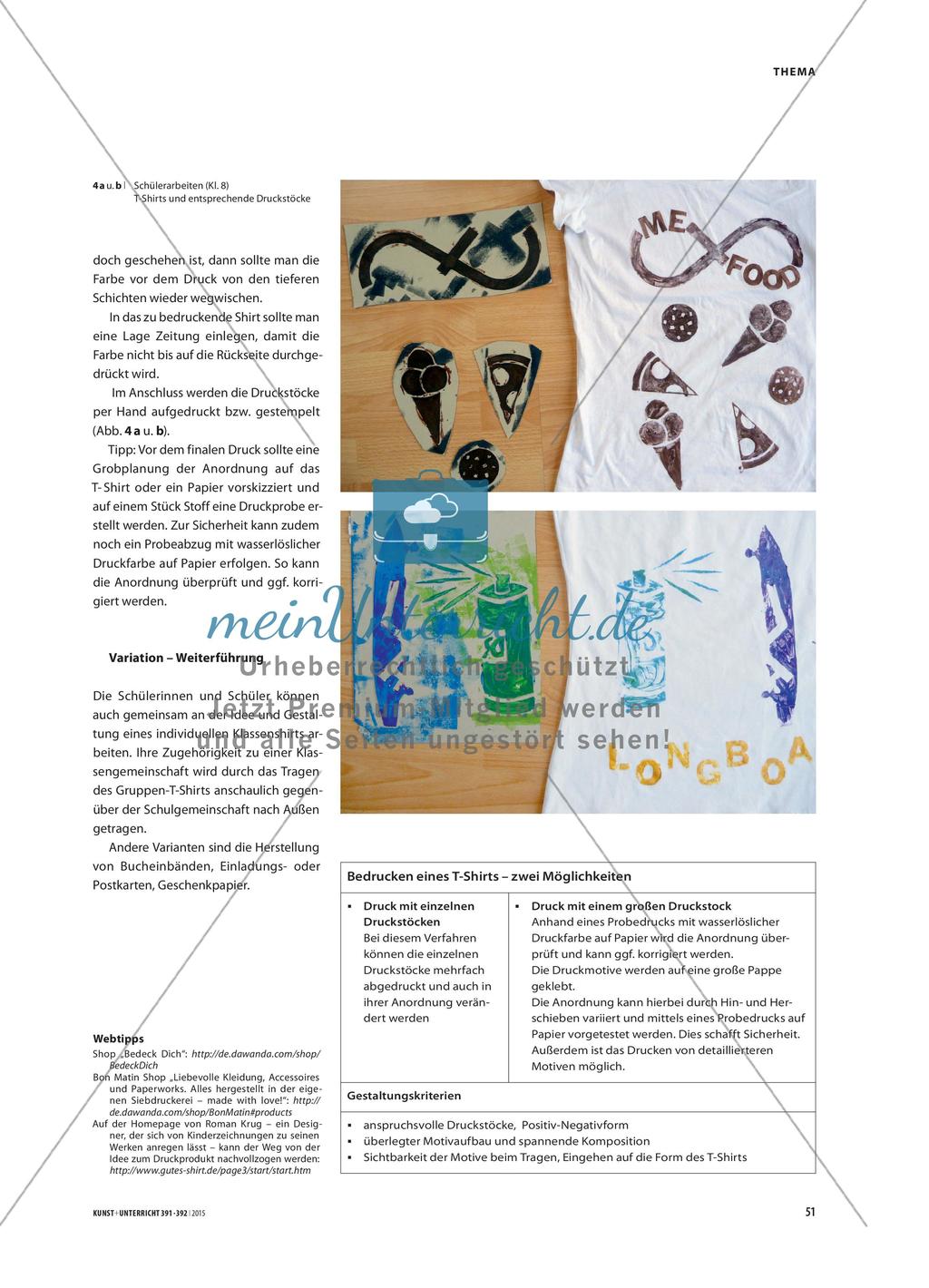 Meins – weg vom Mainstream, hin zum Individuellen: TShirts selbst bedrucken Preview 3