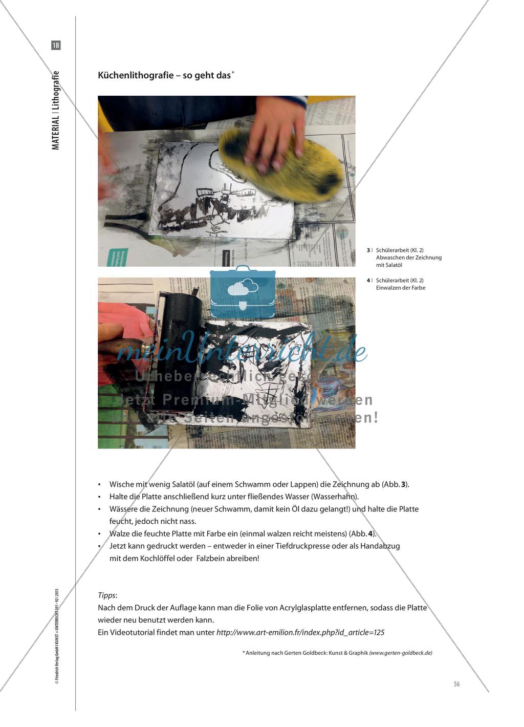 Küchenlithografie - Drucken mit Alufolie und Cola Preview 5