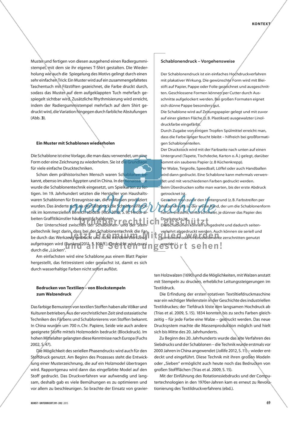 Muster drucken - Von der Idee zum Projekt Preview 2
