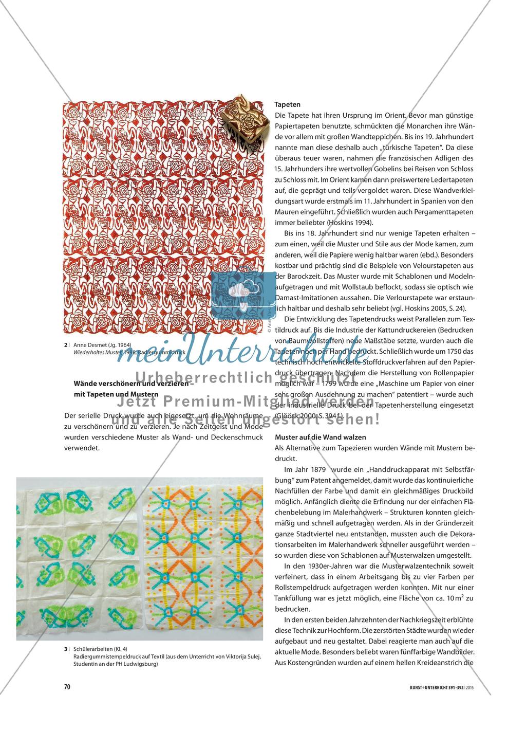 Muster drucken - Von der Idee zum Projekt Preview 3