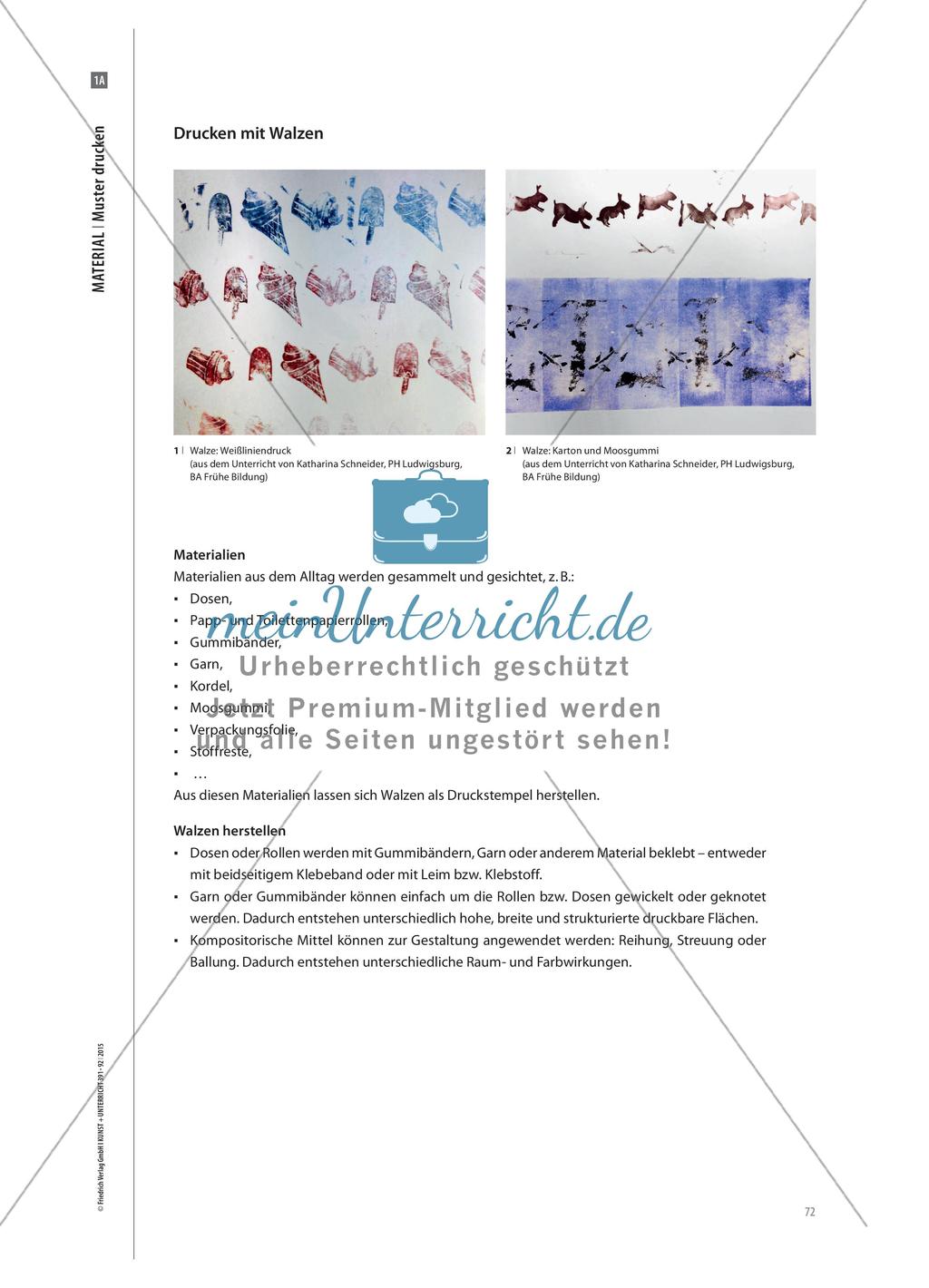 Muster drucken - Von der Idee zum Projekt Preview 5