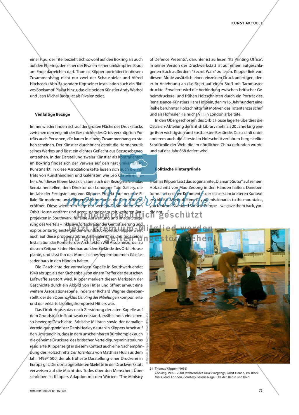 Druck ausüben - Der Holzschnitt in der zeitgenössischen Kunst Preview 2
