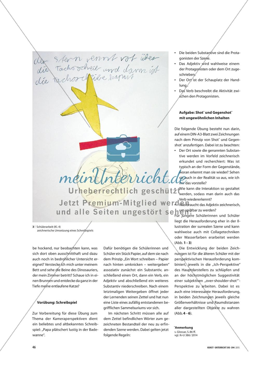 Die Kameraperspektive - eine Gewöhnung an Ungewöhnliches Preview 2