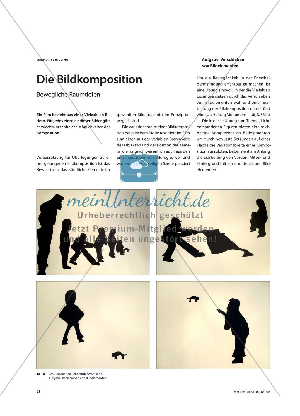 Die Bildkomposition - Bewegliche Raumtiefen Preview 1