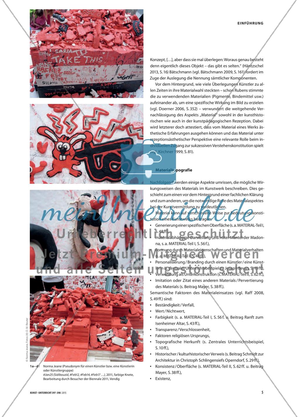 Marmor, Stein und Knete … - Material in der Kunstvermittlung Preview 2