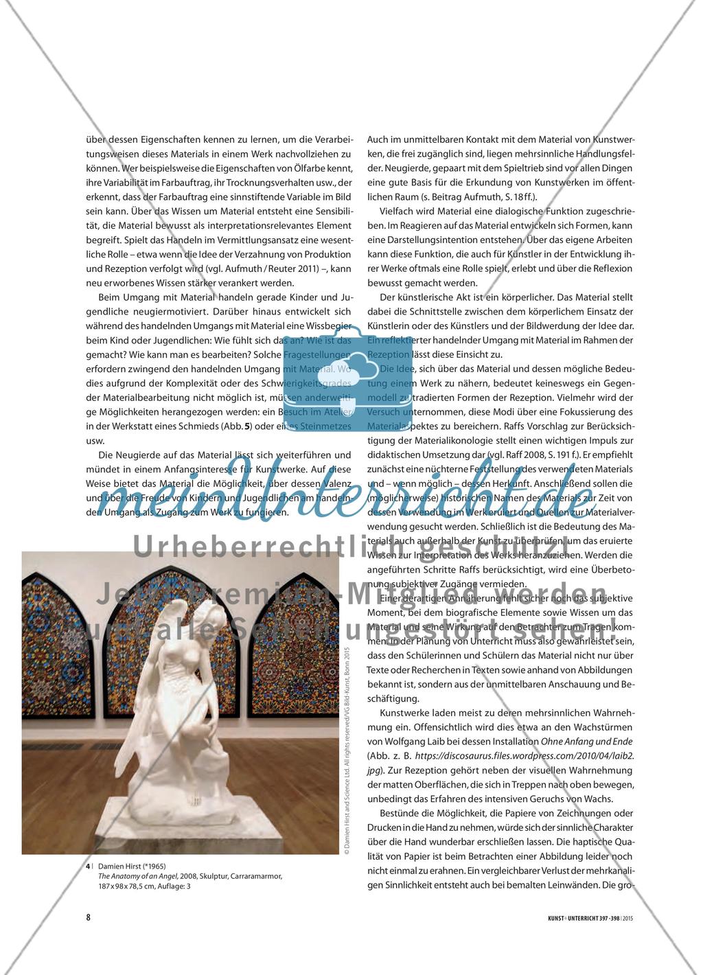 Marmor, Stein und Knete … - Material in der Kunstvermittlung Preview 5