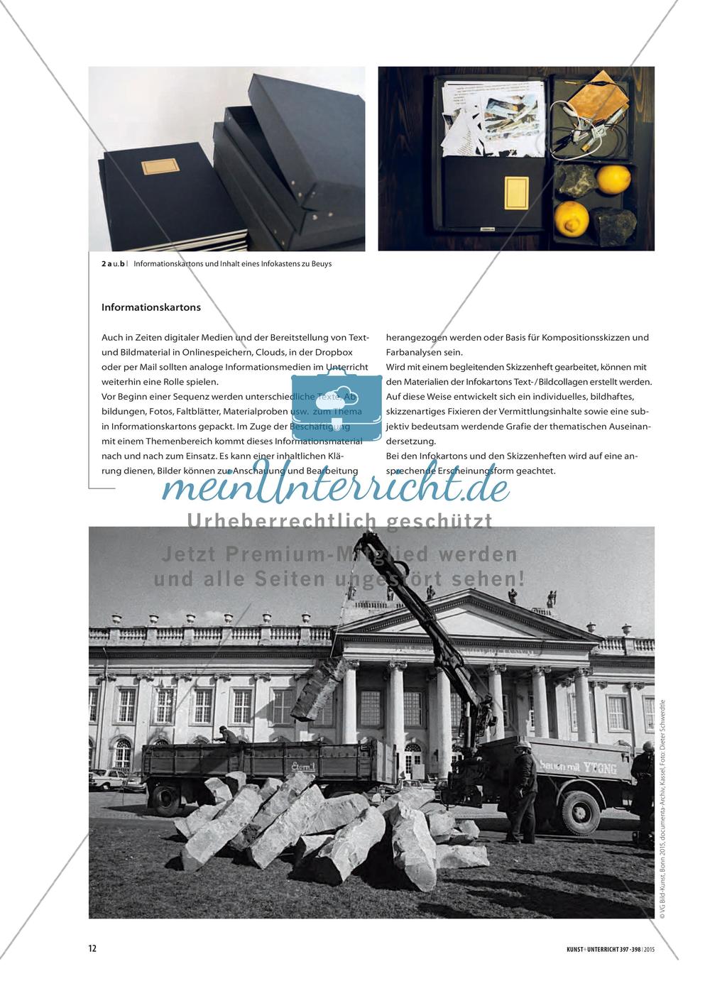 Basalt und Bäume - Materialien bei Joseph Beuys‘ Idee der „Batterie“ Preview 3