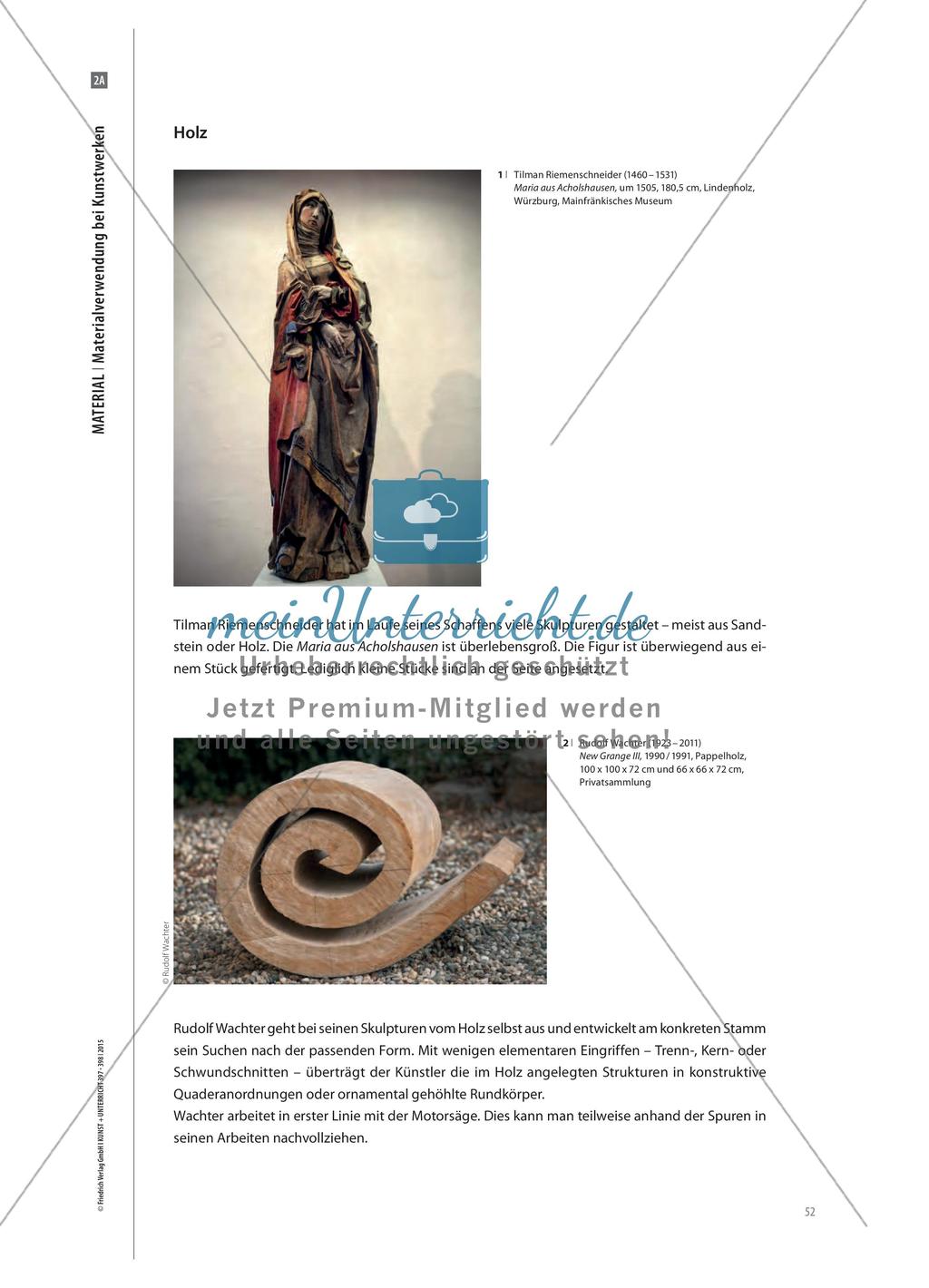 Materialverwendung bei Kunstwerken Preview 5