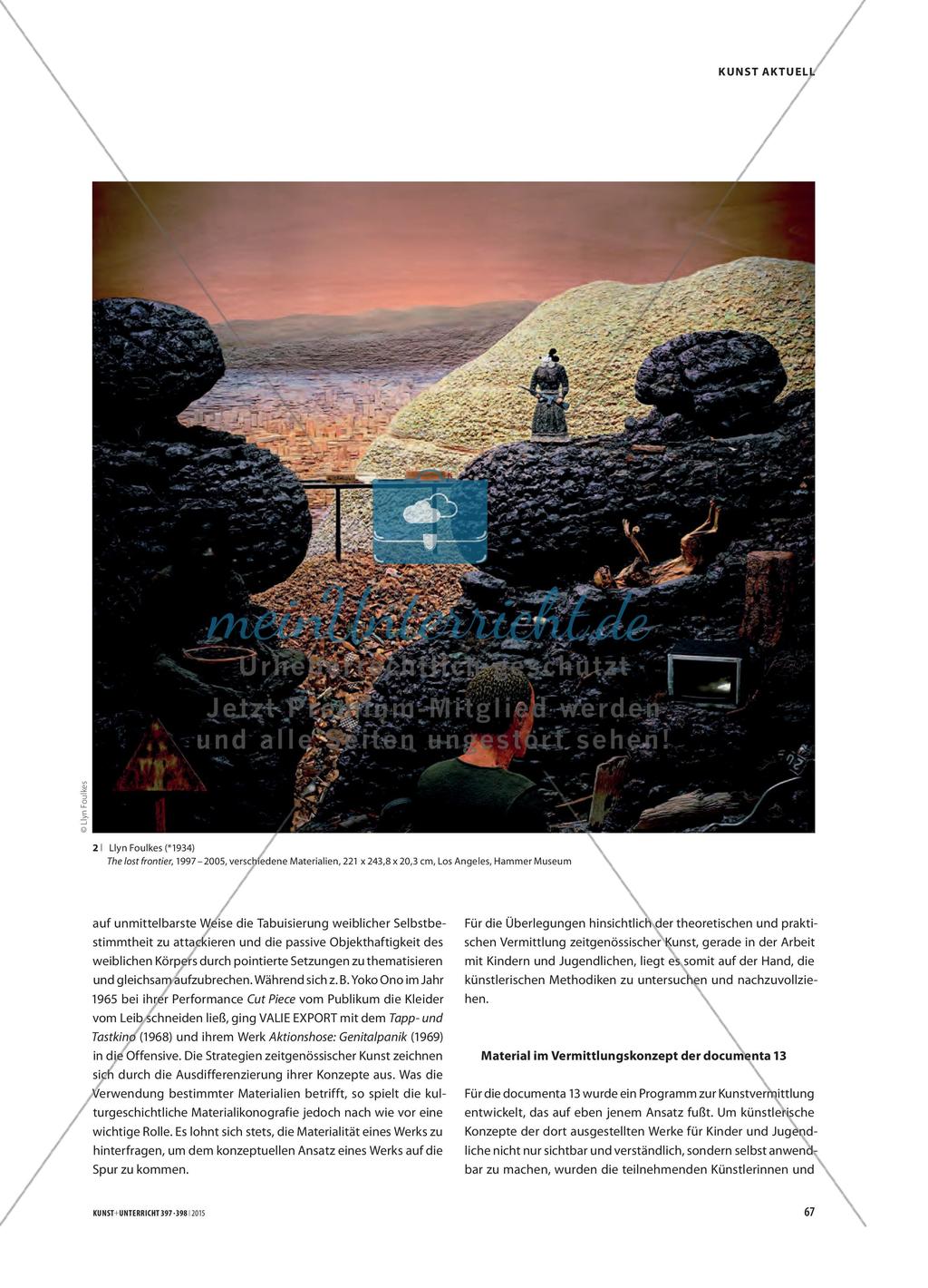 Mind-Material - Zur Rolle des Materials in der progressiven Kunstvermittlung Preview 2