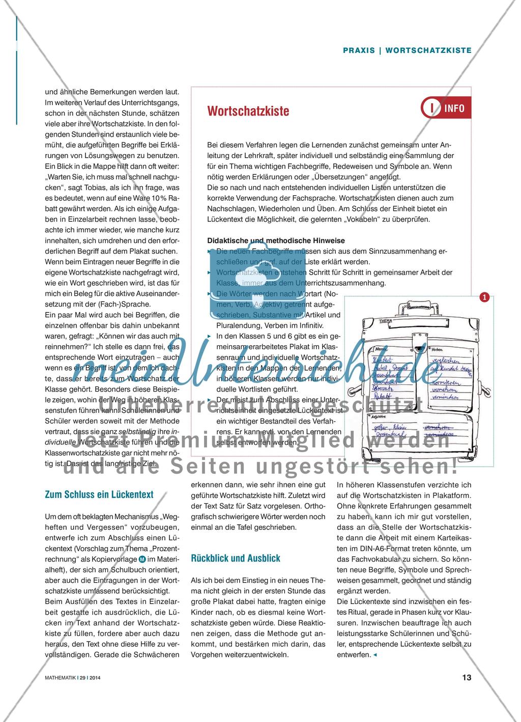 Fachsprache, Umgangssprache und Ausdrucksfähigkeit im Mathematikunterricht Preview 2