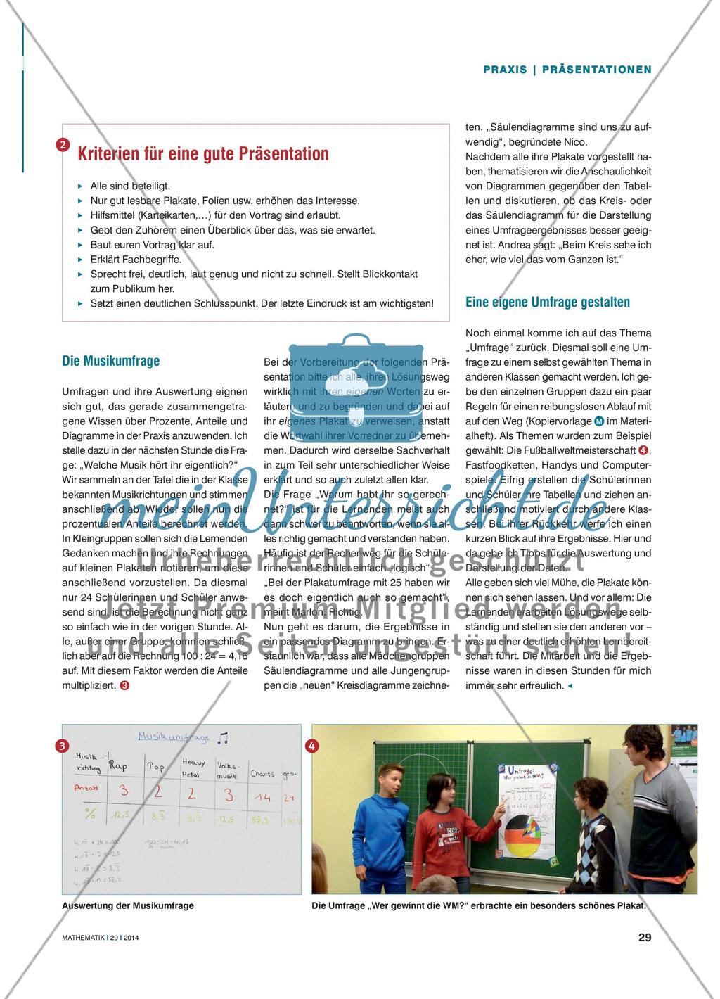 Das Thema Prozentrechnung in Form von Schülerpräsentationen Preview 2