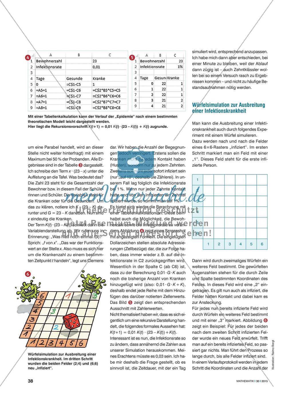 Angesteckt - Die Ausbreitung einer Infektionskrankheit modellieren Preview 3