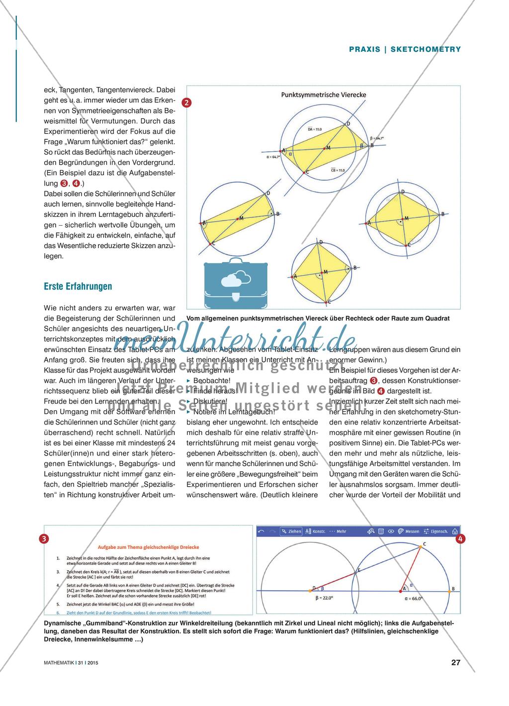 Geometrie mit dem Finger - „sketchometry“ auf dem Tablet-PC Preview 2