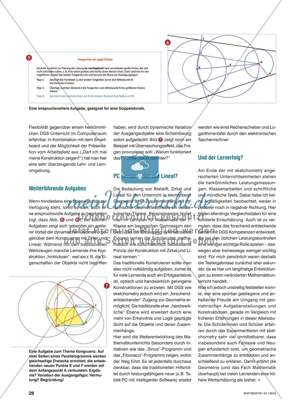 Geometrie mit dem Finger - „sketchometry“ auf dem Tablet-PC Preview 3
