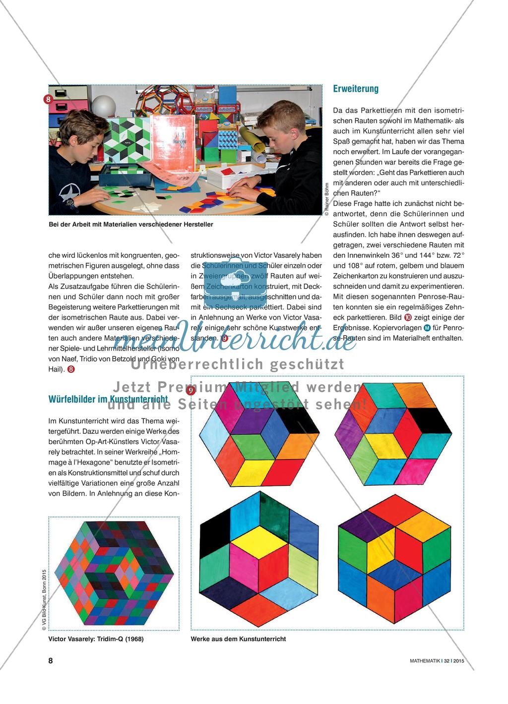 Kippbilder und Parkettierungen - Ein kreativer Zugang zur Geometrie und zur Kunst Preview 3