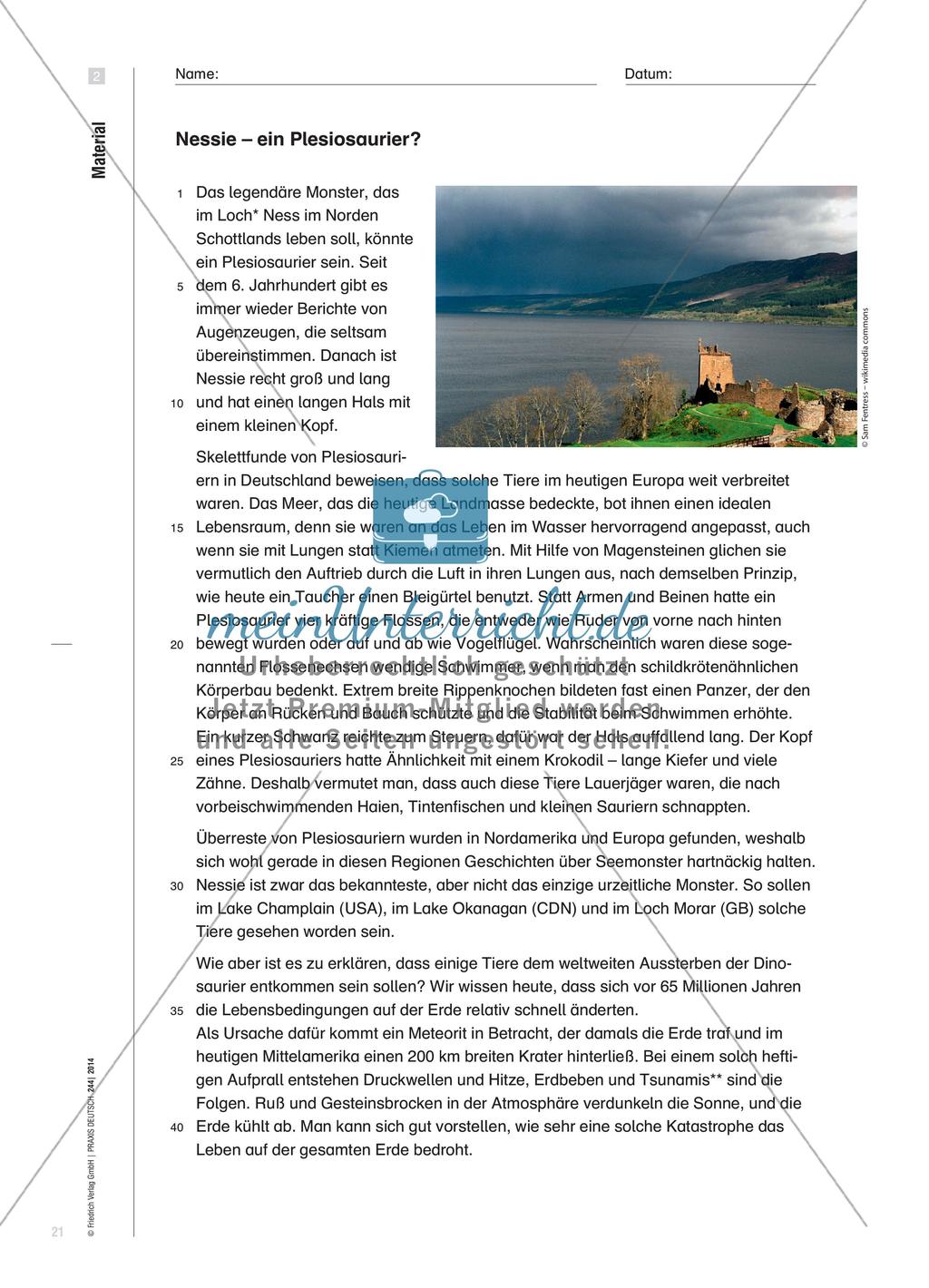 Mehrere Primärtexte – eine Sprechvorlage: Präsentationsinhalte gliedern Preview 5
