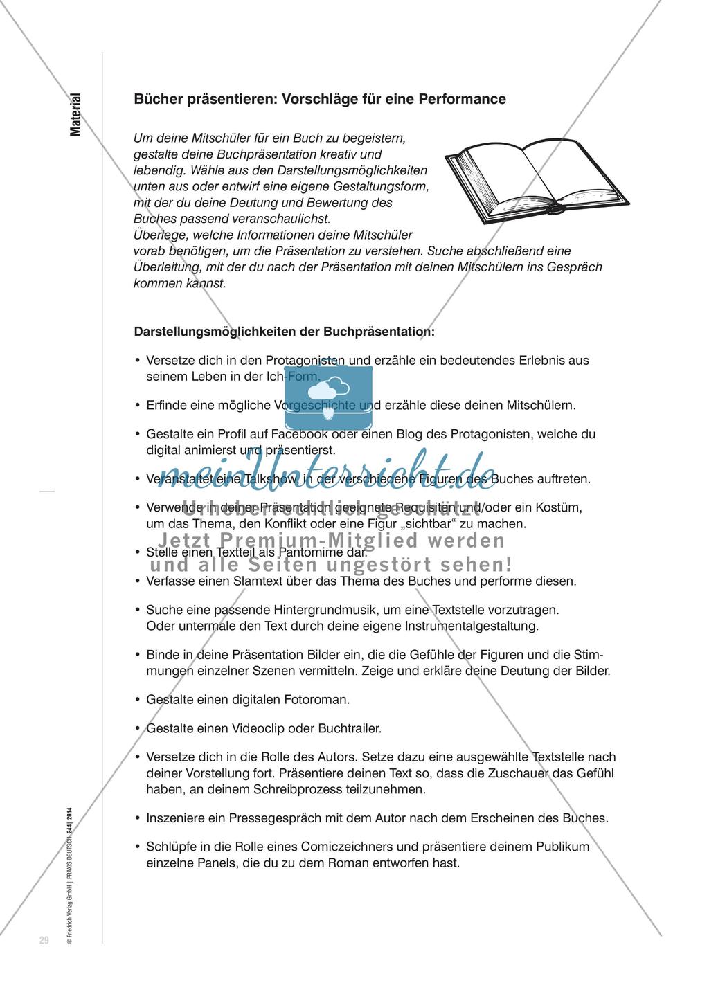 Nominierungspräsentationen der Jugendjury zum Deutschen Jugendliteraturpreis Preview 6