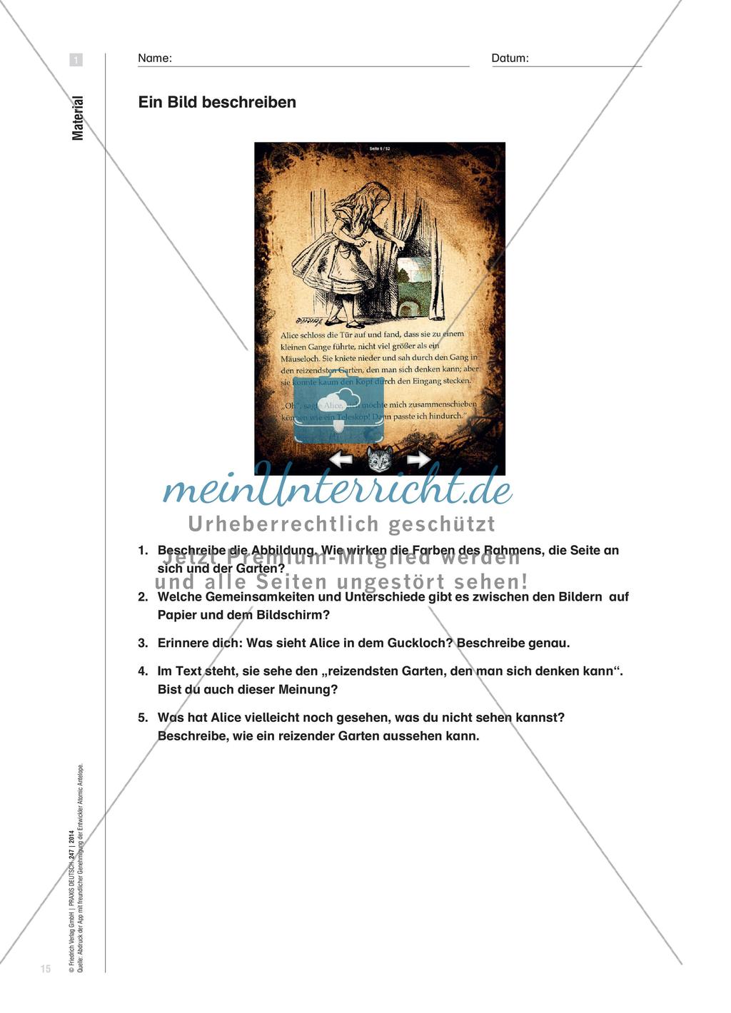 Literarisches Lernen anhand einer Kinderbuch-App Preview 2