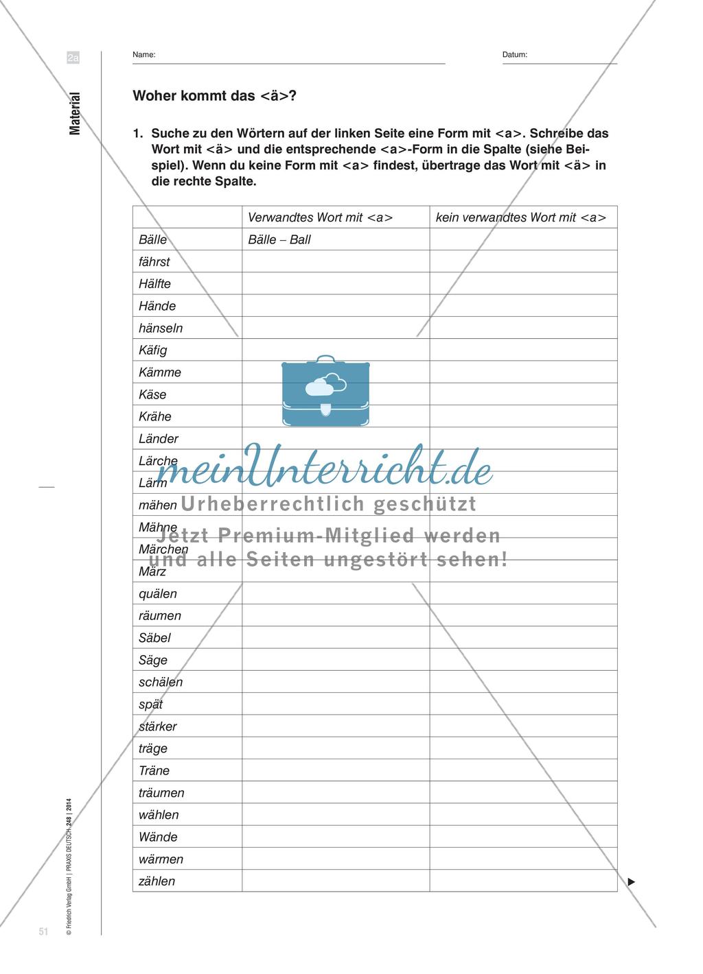 Der <ä>-Schreibung auf der Spur Preview 4