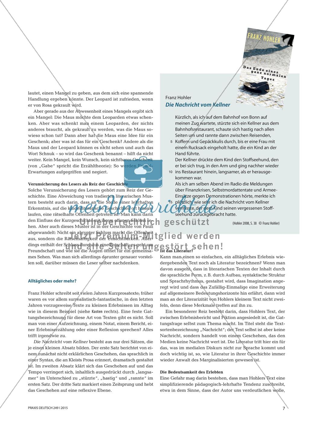 Neueste Kurzprosa Preview 4
