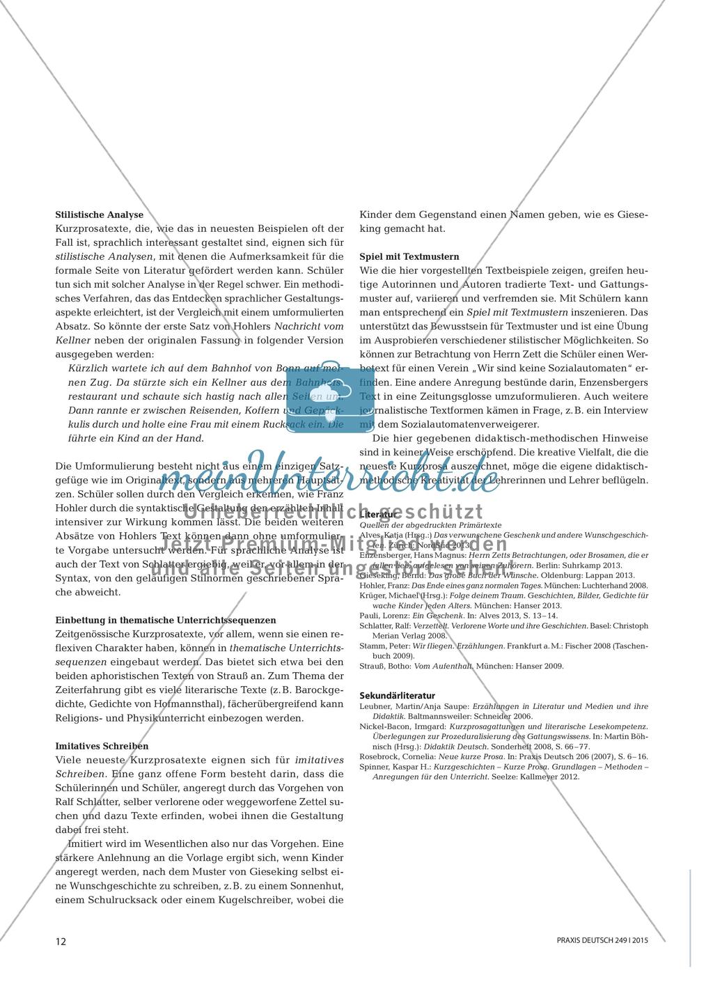 Neueste Kurzprosa Preview 9