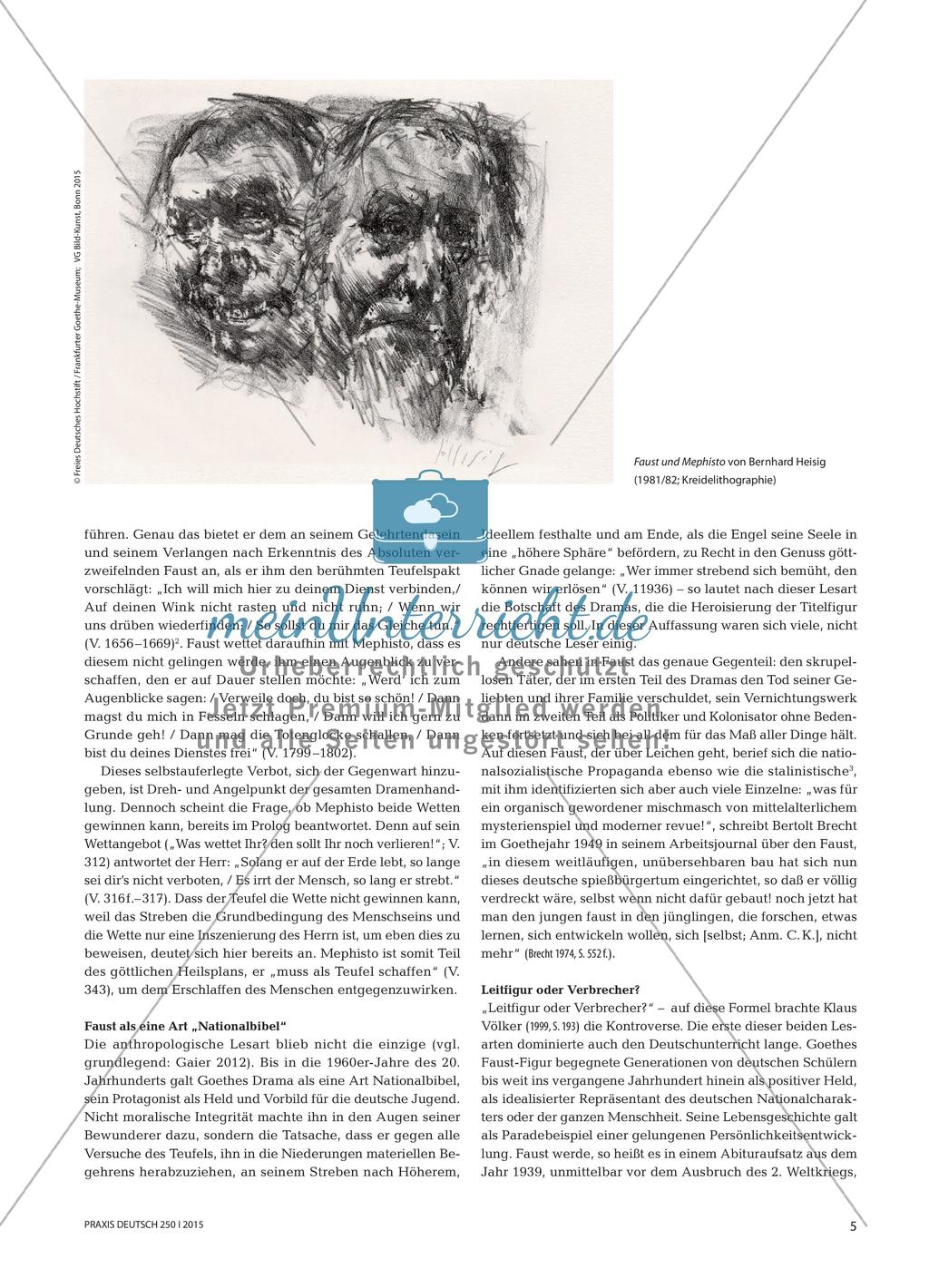 Goethes Faust - Aktuelle Lesarten und Zugänge Preview 2