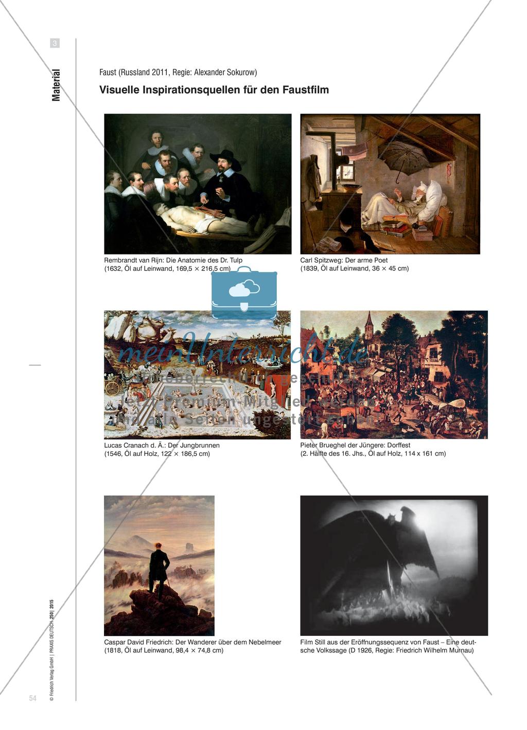 Faust revisited - Ein didaktischer Zugang zum Faustfilm von Alexander Sokurow Preview 8