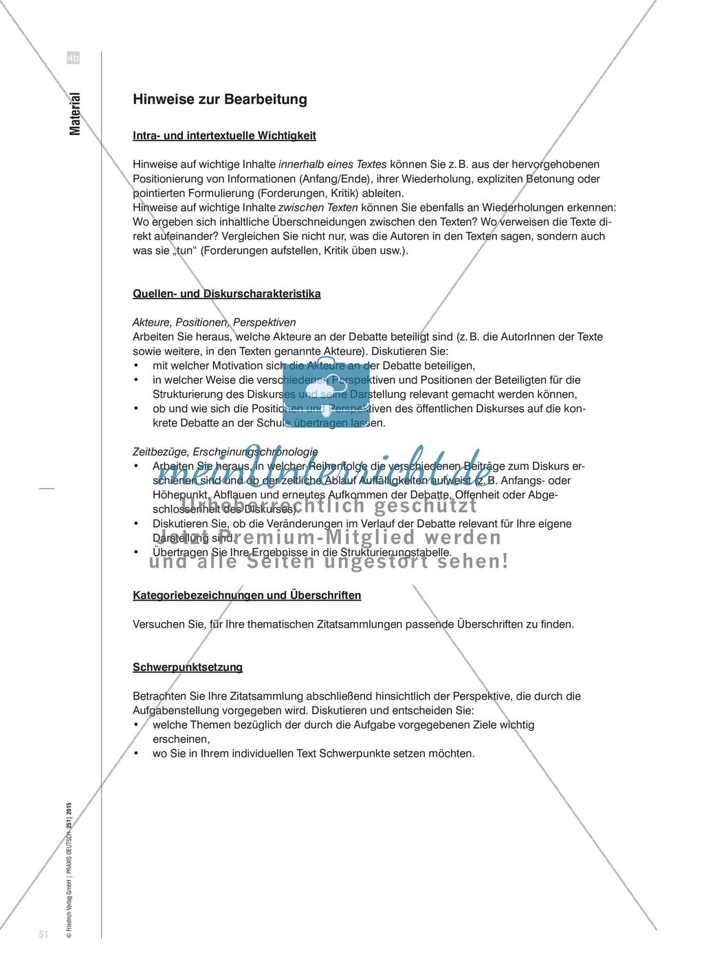 Wie hängt das zusammen? - Suchen und Finden textübergreifender Themen beim Schreiben zu mehreren Quellen Preview 10