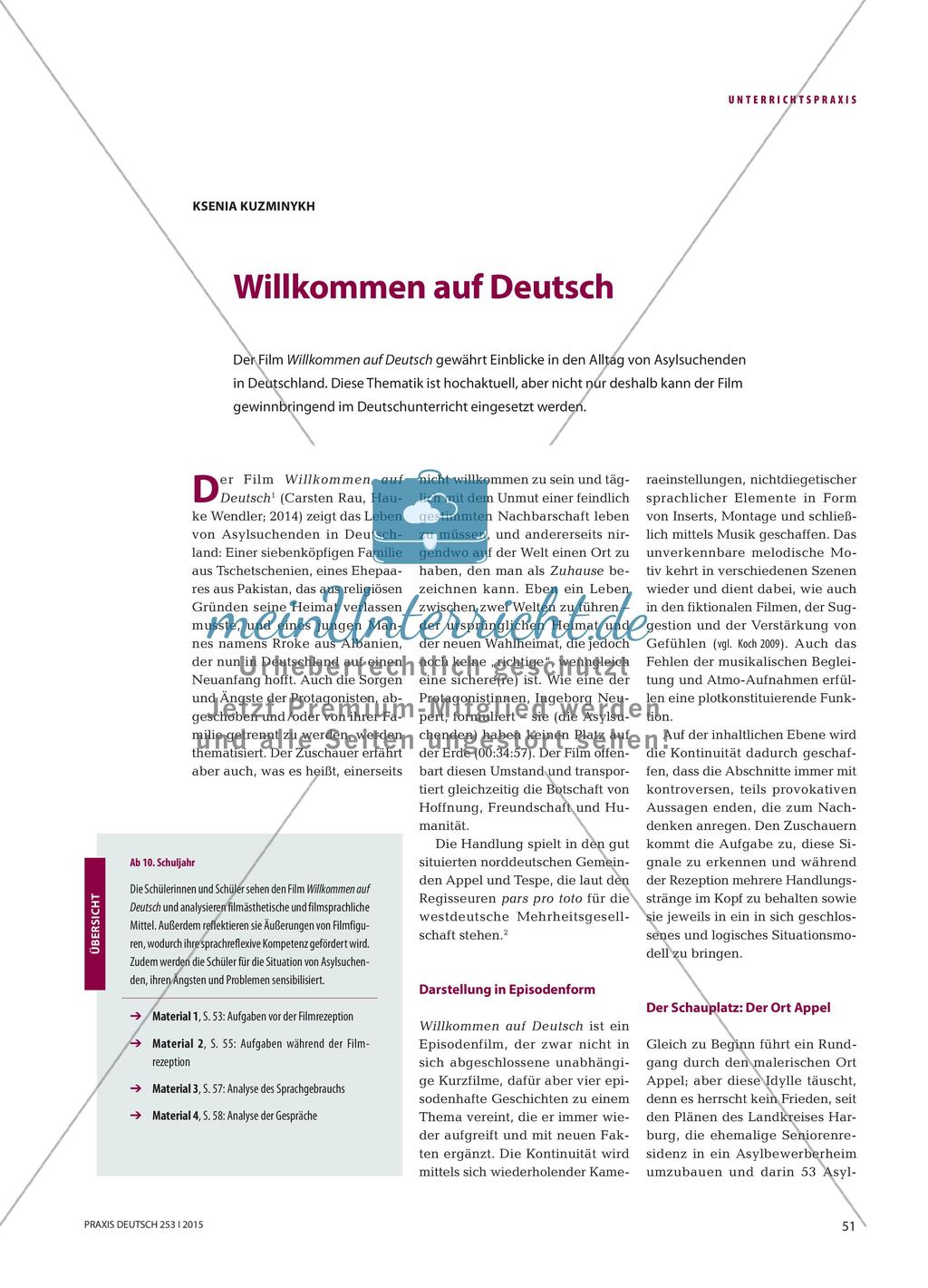 Willkommen auf Deutsch Preview 1