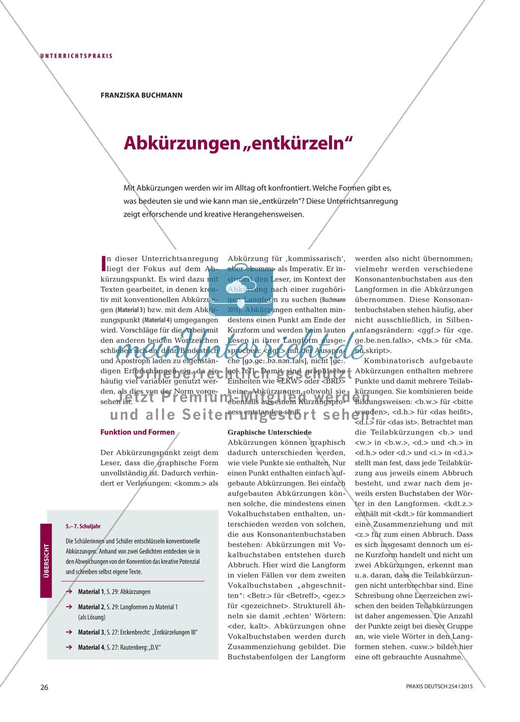 Abkürzungen „entkürzeln“ Preview 1