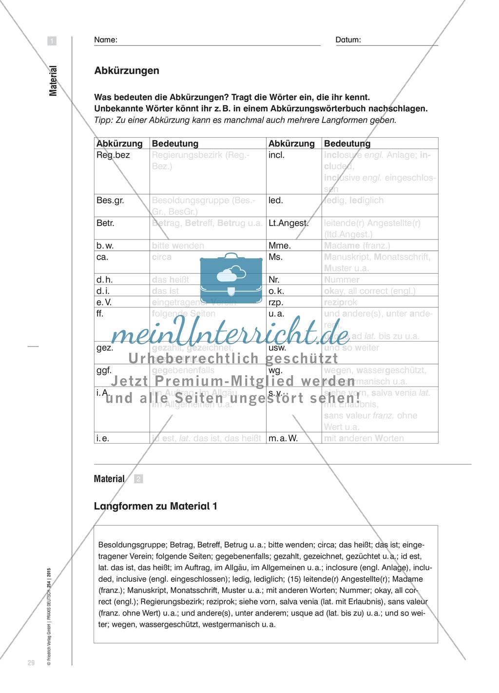 Abkürzungen „entkürzeln“ Preview 4
