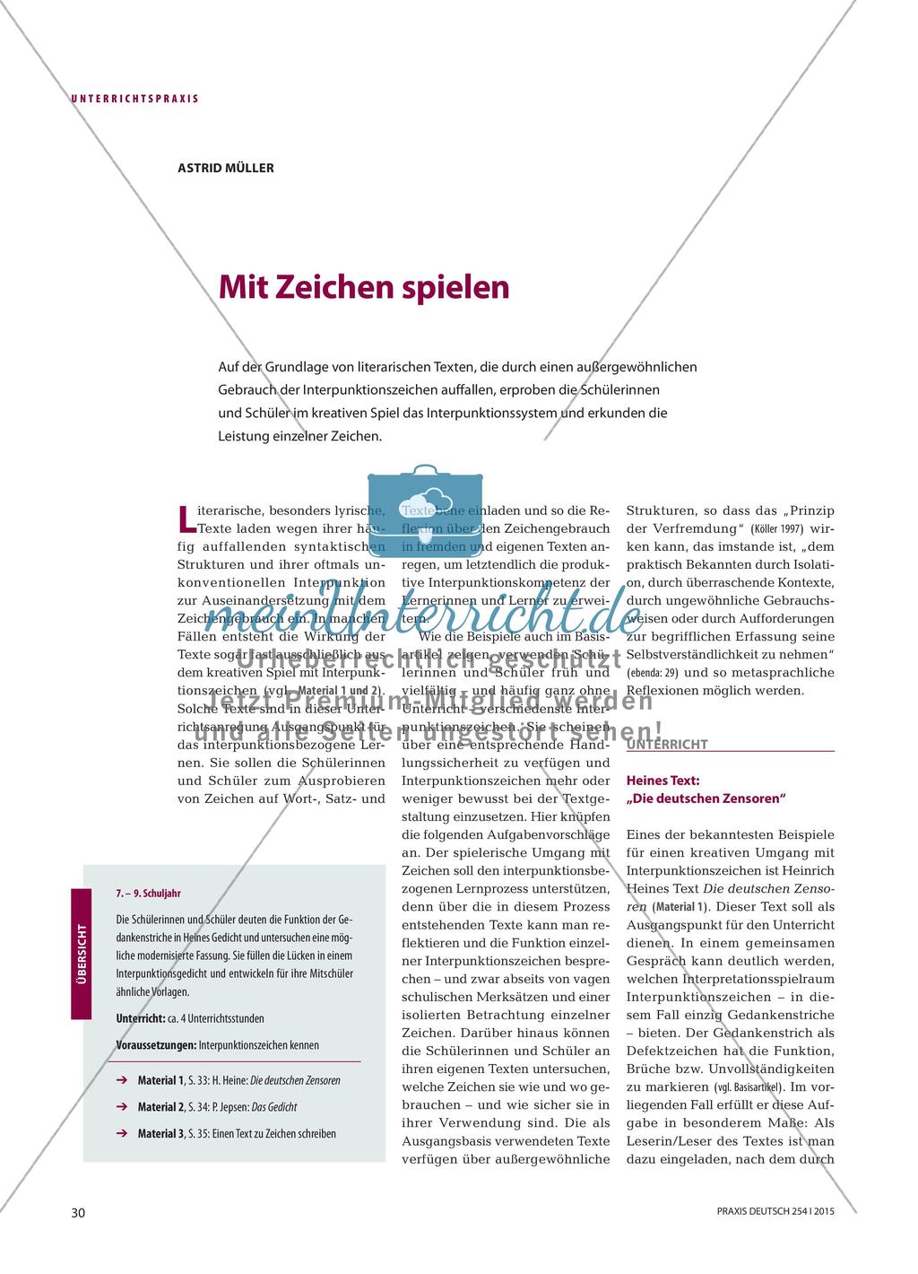 Mit Zeichen spielen Preview 1