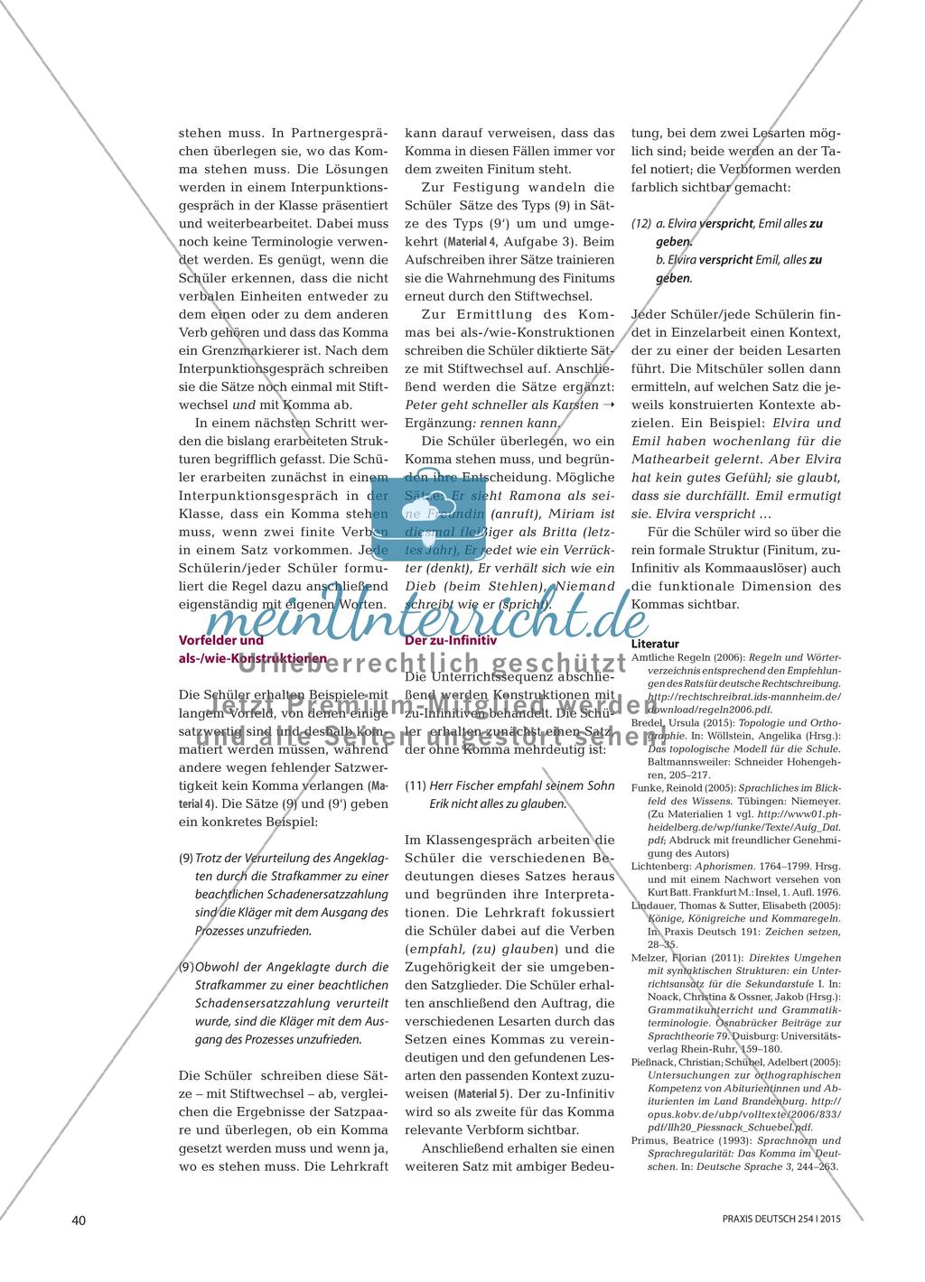 Kommasetzung im Prozess Preview 5