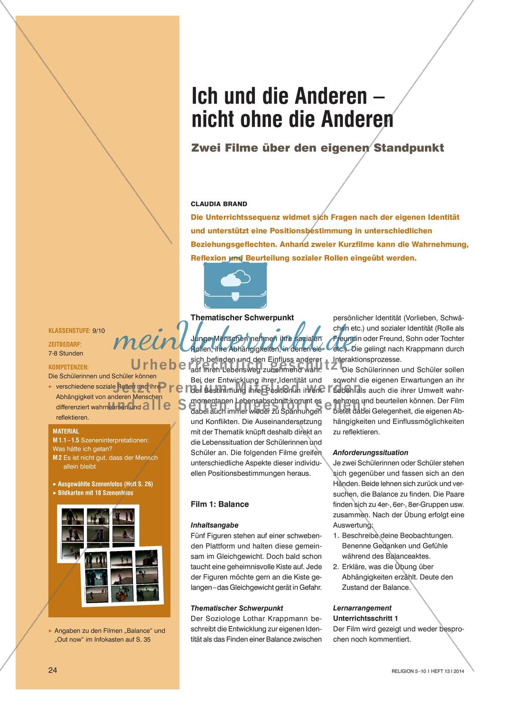 Gemeinschaft: Identitätsfindung Preview 1