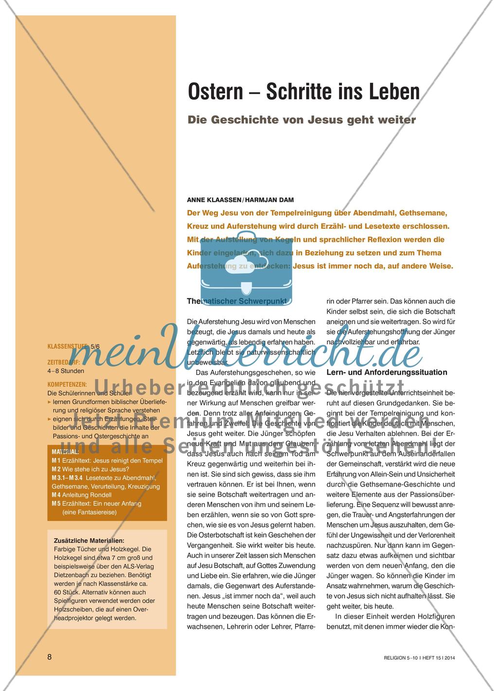 Ostern: Auferstehung Jesu Preview 1