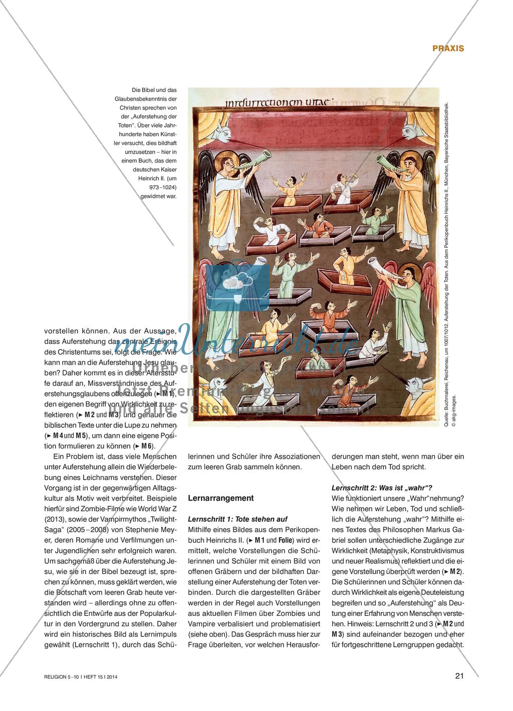 Auferstehungsglaube in der Religionsgeschichte Preview 2
